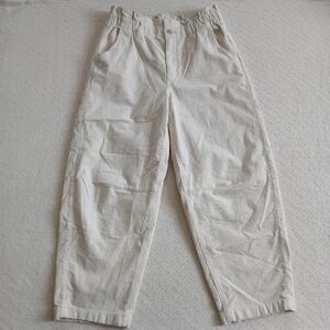 aeo ♡ barrel corduroy stretch pants beige american eagle 5370